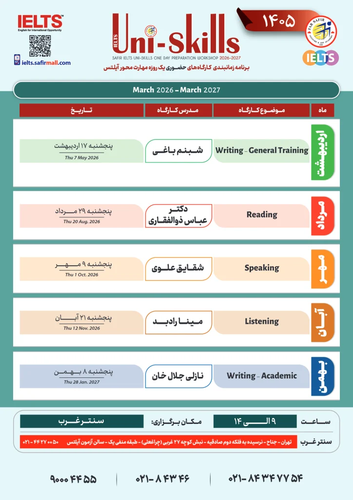 ورکشاپهای آموزشی 1405 1 Uni skills Workshop